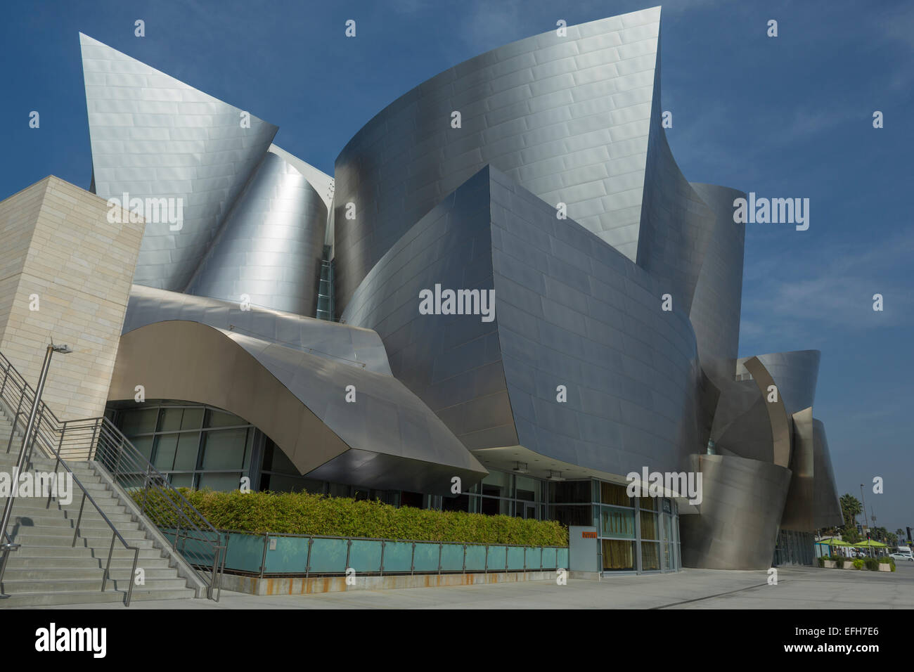 WALT DISNEY CONCERT HALL (©Frank Gehry 2003) il centro cittadino di Los Angeles California USA Foto Stock