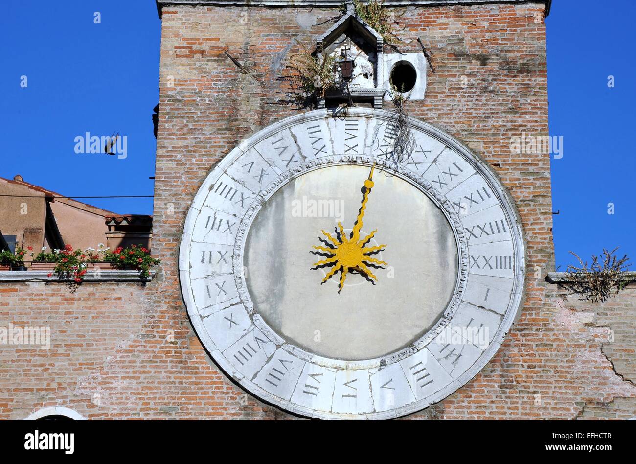 Le Mani del tempo Foto Stock