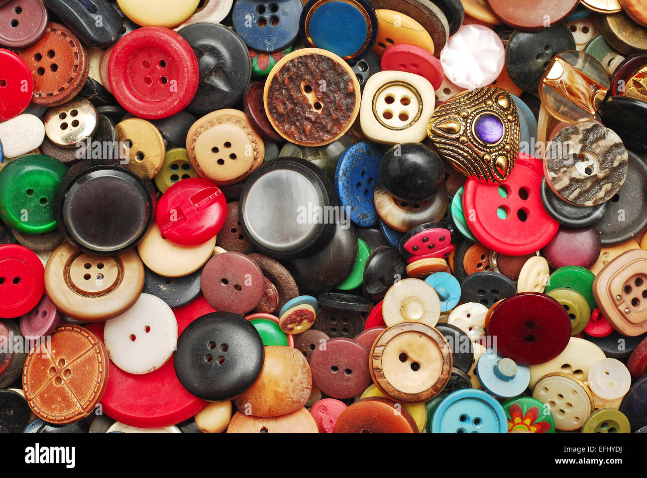 Vecchio vintage pulsanti sfondo di raccolta Foto Stock