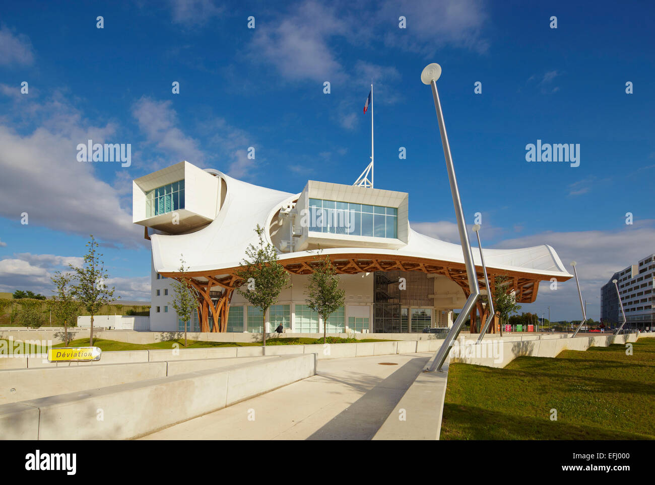 Centre Pompidou Metz, 2010, Metz, Moselle, Regione Alsazia Lorena, Francia, Europa Foto Stock