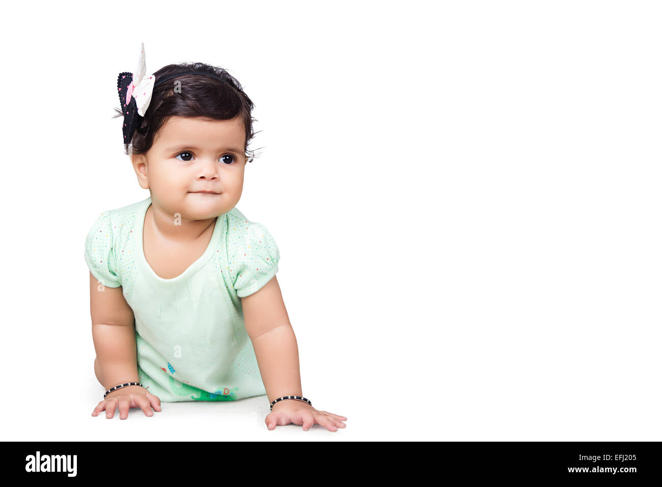 1 indian bellissimo bambino Foto Stock