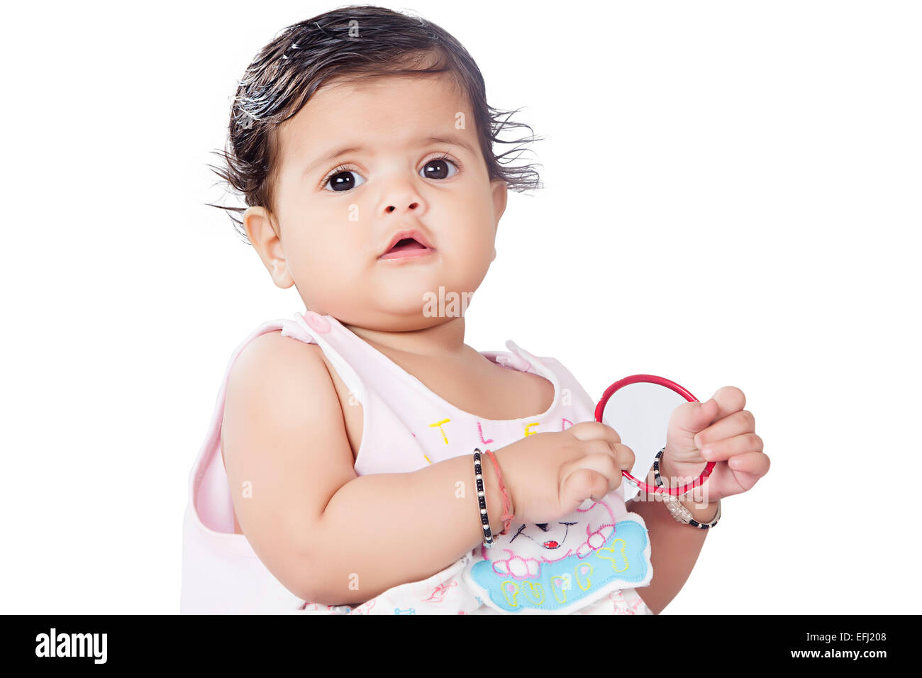 1 indian bellissimo bambino Foto Stock
