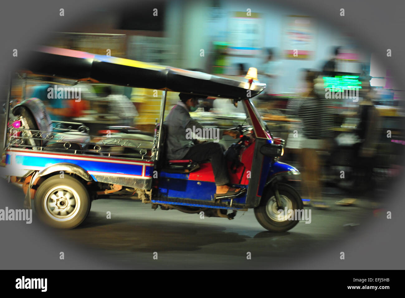 Un Tuk Tuk, Bangkok, Thailandia. Foto Stock