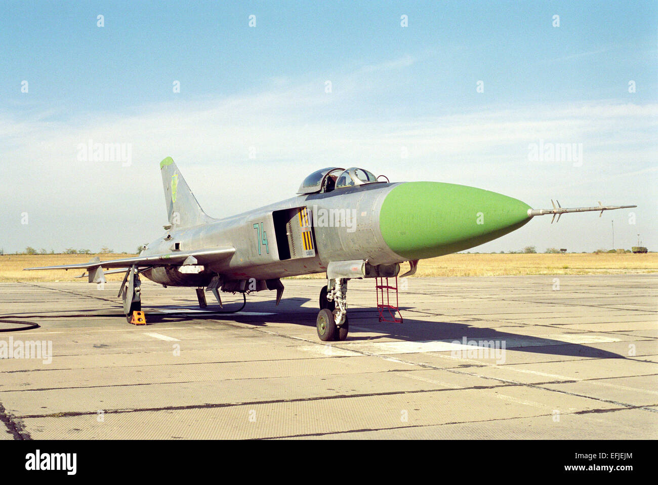 Sukhoi Su-15TM air defense fighter Foto Stock