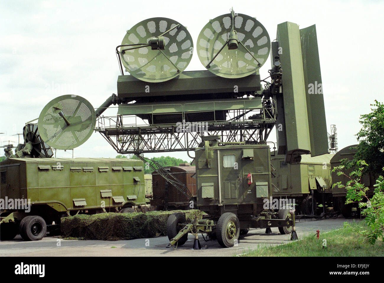 Il radar missili guidati S-75 Foto stock - Alamy