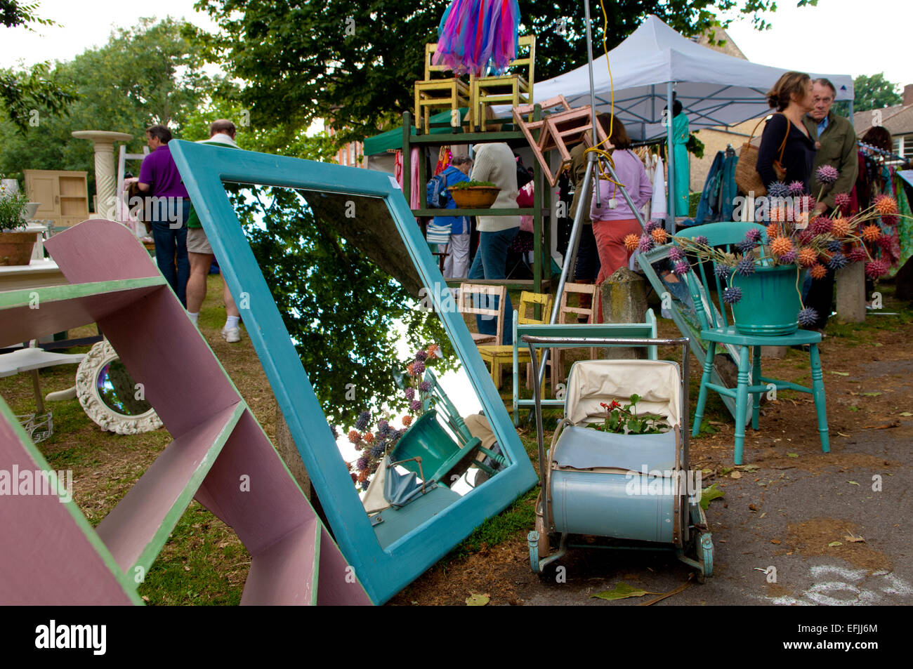 Barnes Fair brick brack Foto Stock