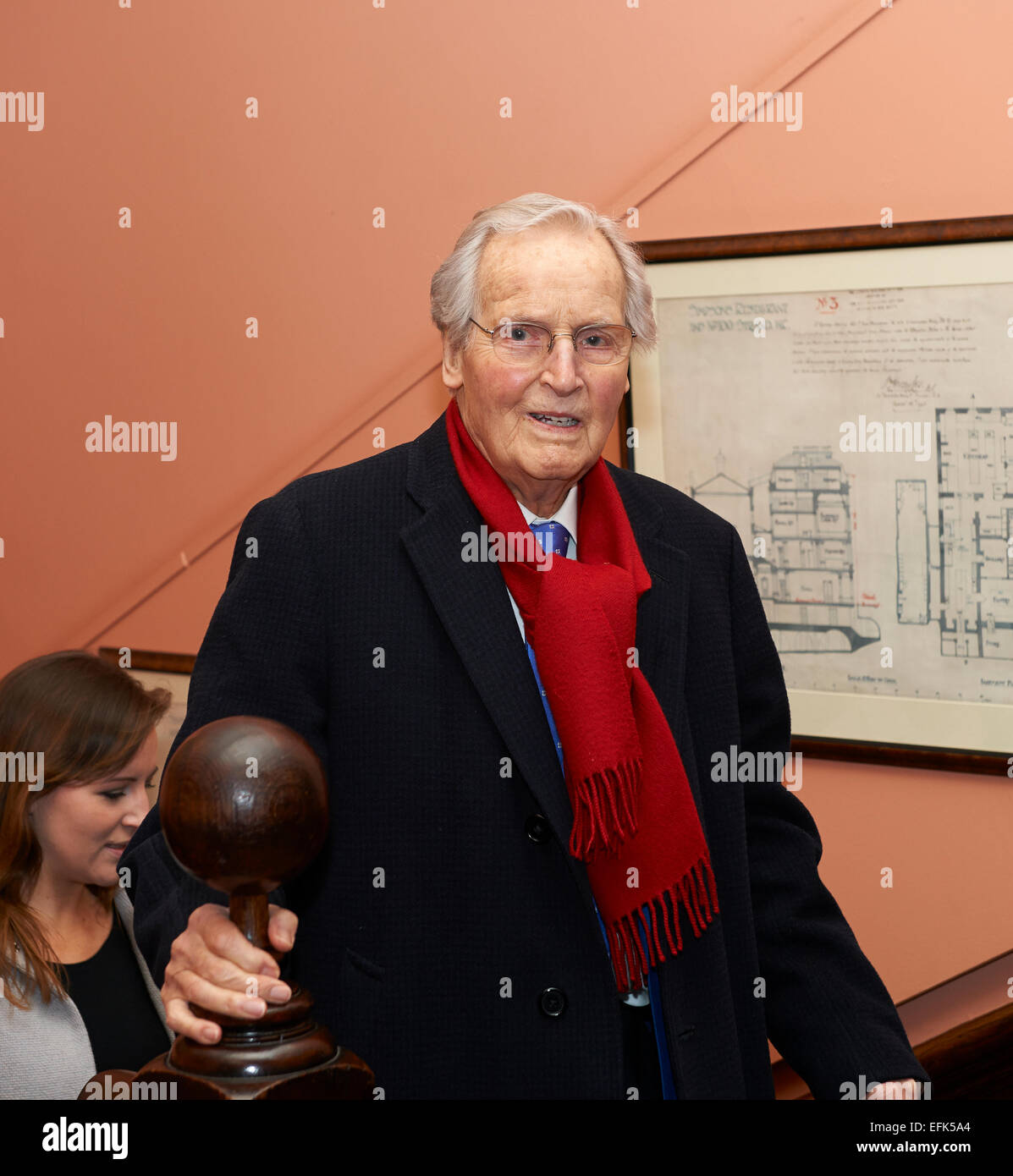 Nicholas Parsons al oldie of the Year Awards 2015 Foto Stock