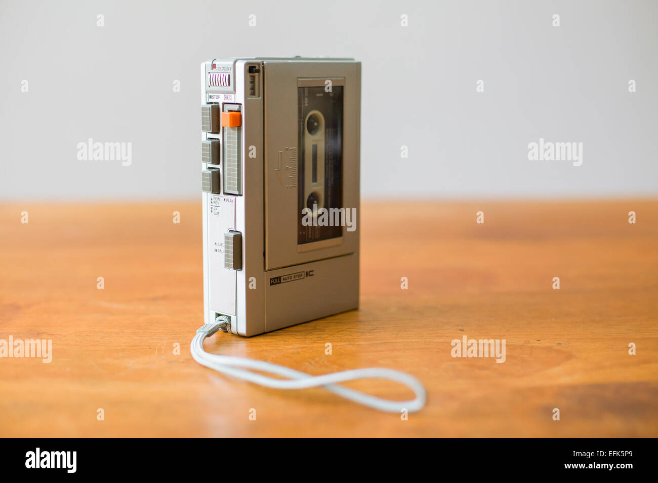 Vintage portatile registratore a cassetta degli anni ottanta Foto Stock