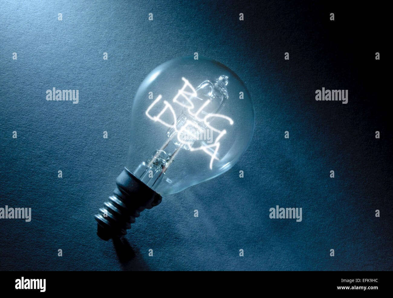 Grande idea Foto Stock