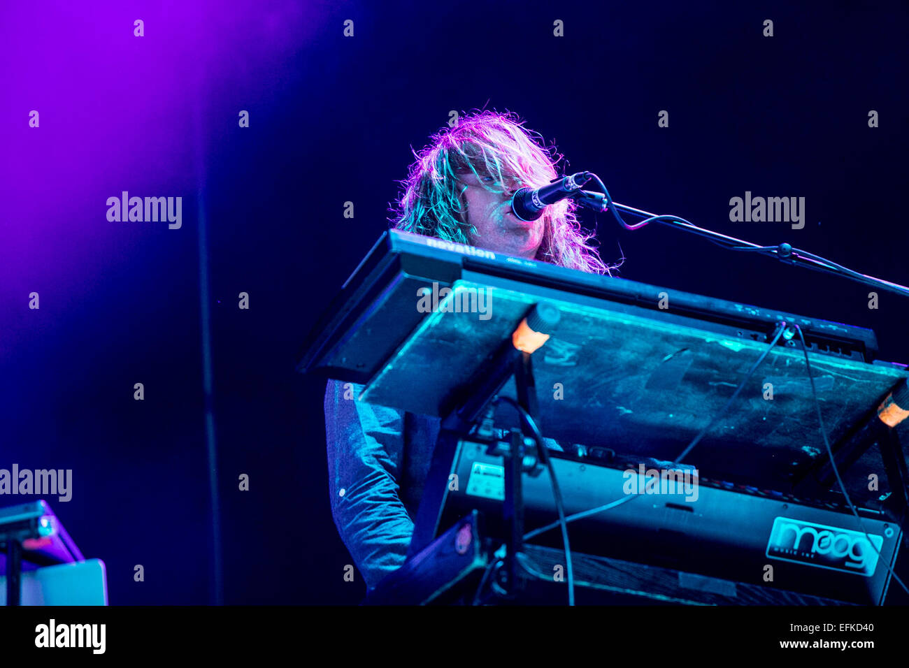Korn esegue al Rockstar Mayhem Festival con: Korn dove: Bristow, Virginia, Stati Uniti quando: 04 Ago 2014 Foto Stock
