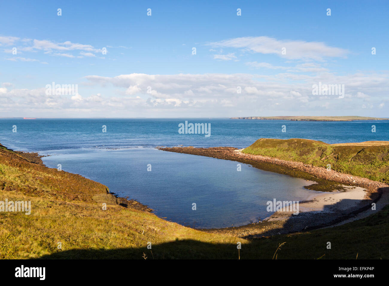 Scozia Haven Bay, Caithness Foto Stock