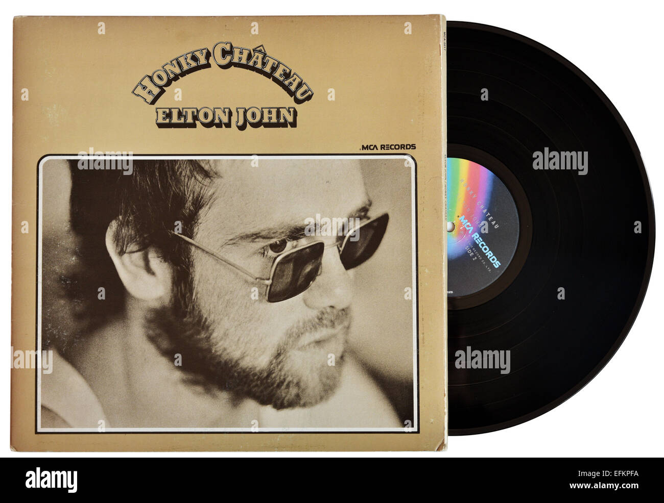 Elton John Honky Chateau album Foto Stock