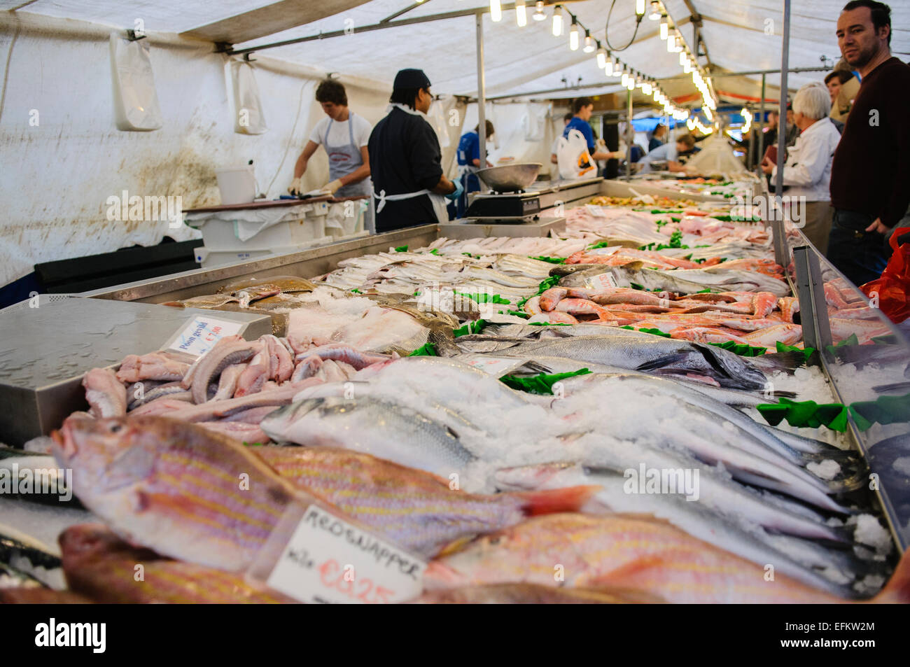 Fish Market In Amsterdam Netherlands Immagini e Fotos Stock - Alamy
