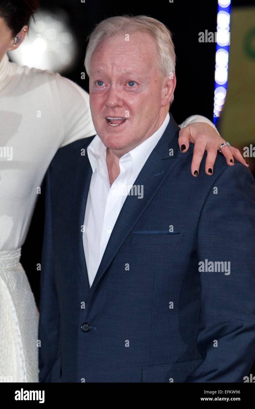 Borehamwood, Regno Unito. Il 30 gennaio 2015. Keith Chegwin proviene dal quarto al Grande Fratello 9 finale di Elstree Studios a Borehamwood, Inghilterra il 06 febbraio 2015 Credit: Nathan Hulse/Alamy Live News Foto Stock