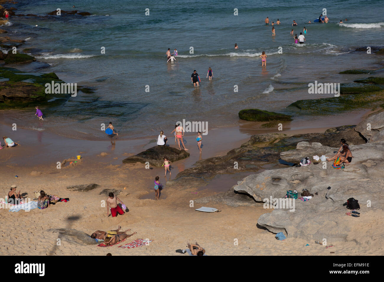 Maroubra beach, Sydney, Nuovo Galles del Sud, Australia Foto Stock