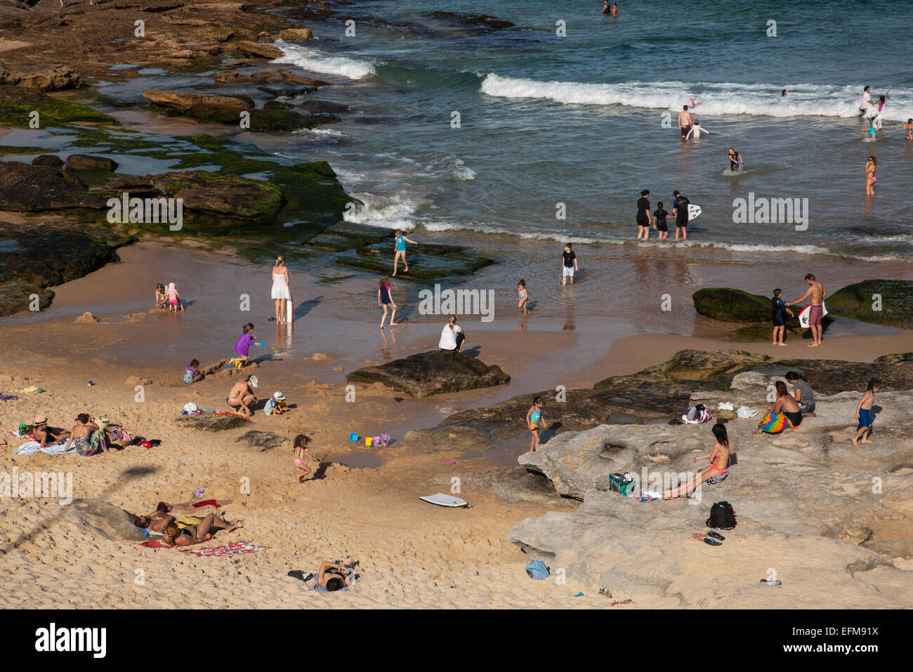 Maroubra beach, Sydney, Nuovo Galles del Sud, Australia Foto Stock