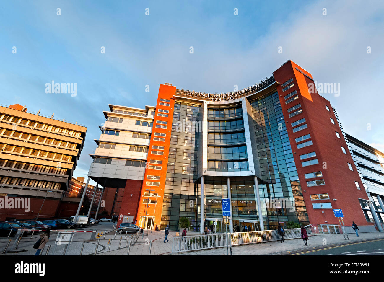 Birmingham Metropolitan College central ex mathew boulton sito della città Foto Stock