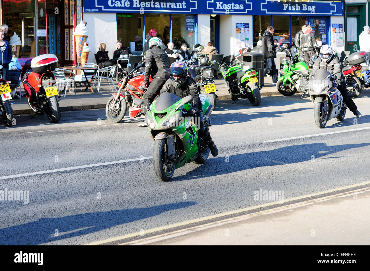 Matlock Bath ,DERBYSHIRE REGNO UNITO. Foto Stock