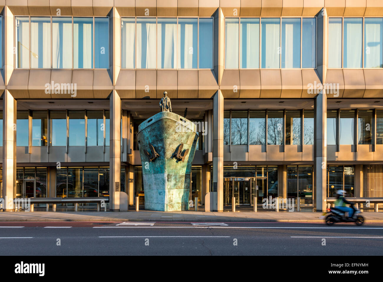 Home dell'Organizzazione marittima internazionale (IMO) 4 Albert Embankment, London, una agenzia delle Nazioni Unite Foto Stock