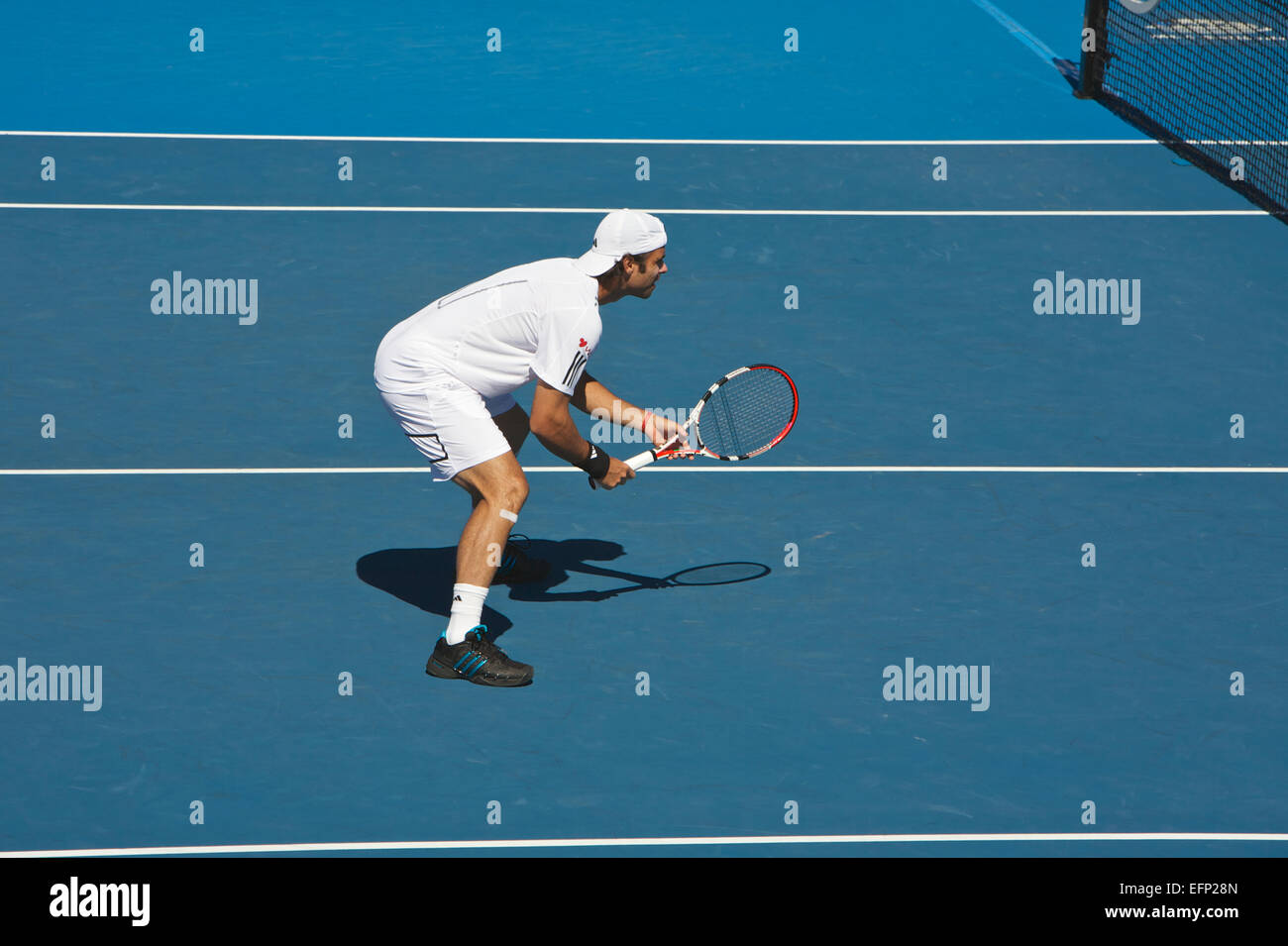 Australian Open di Tennis Tournament con top Chicco singolo giocatore Fernando Gonzalez dal Cile Foto Stock
