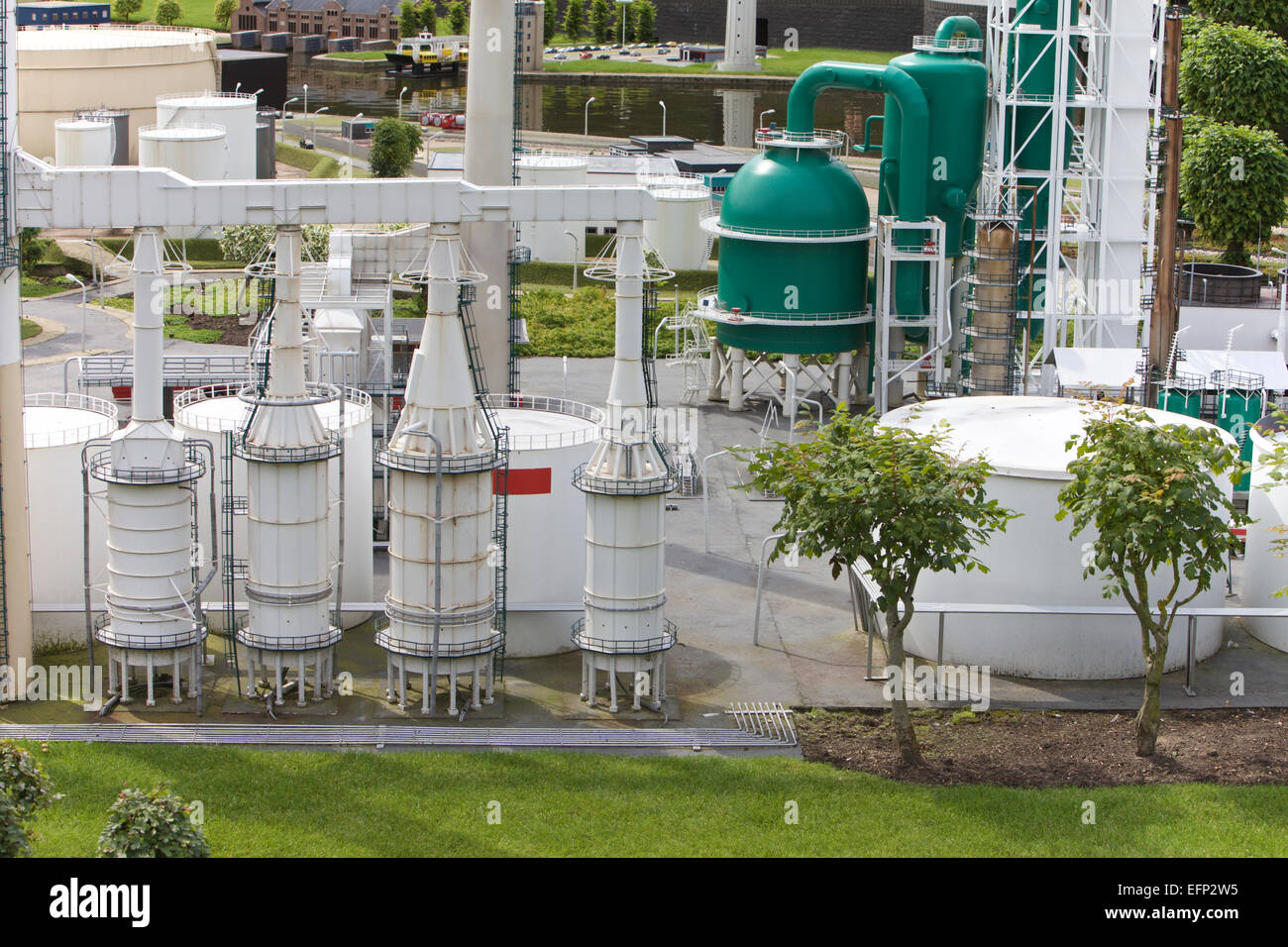 Città industriale, Europa Foto Stock