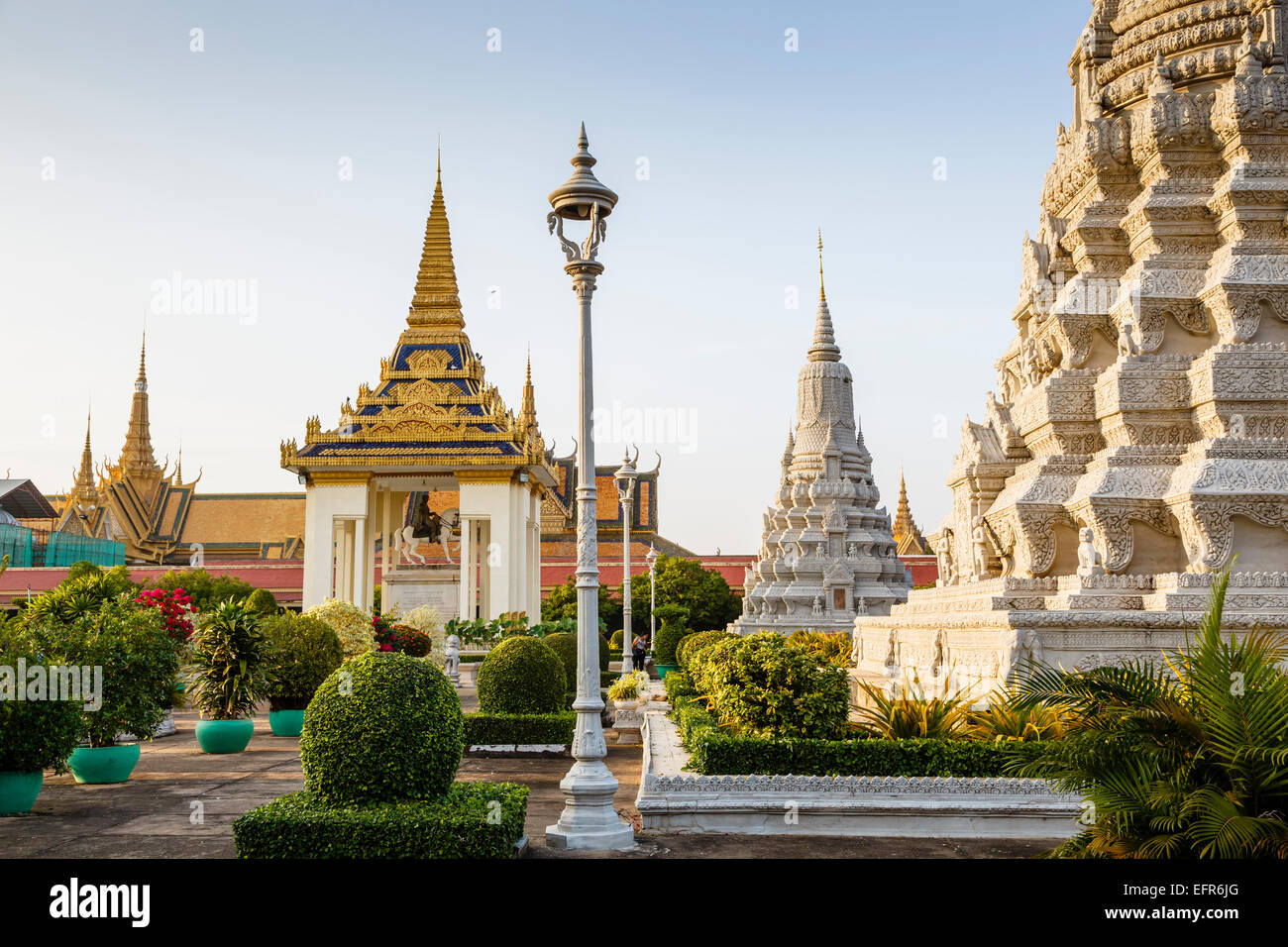 Phnom Penh Cambogia. Foto Stock