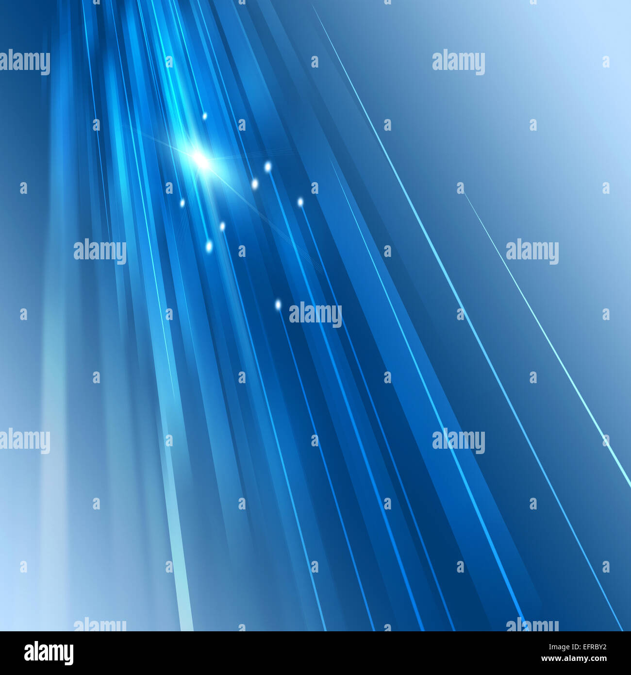 Abstract digital motion concetto aziendale sfondo blu Foto Stock