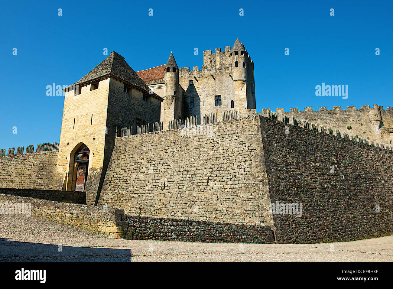 Il Castello di Beynac, Beynac-et-Cazenac, Francia Foto Stock