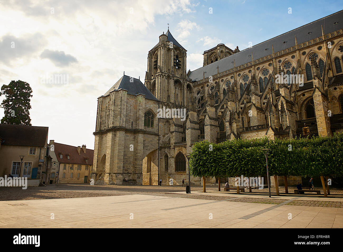 La cattedrale di Bourges, Bourges, Francia Foto Stock
