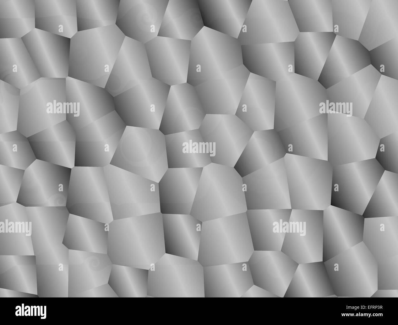 Abstract grigio metallico forme contemporanee di sfondo decorativo Foto Stock