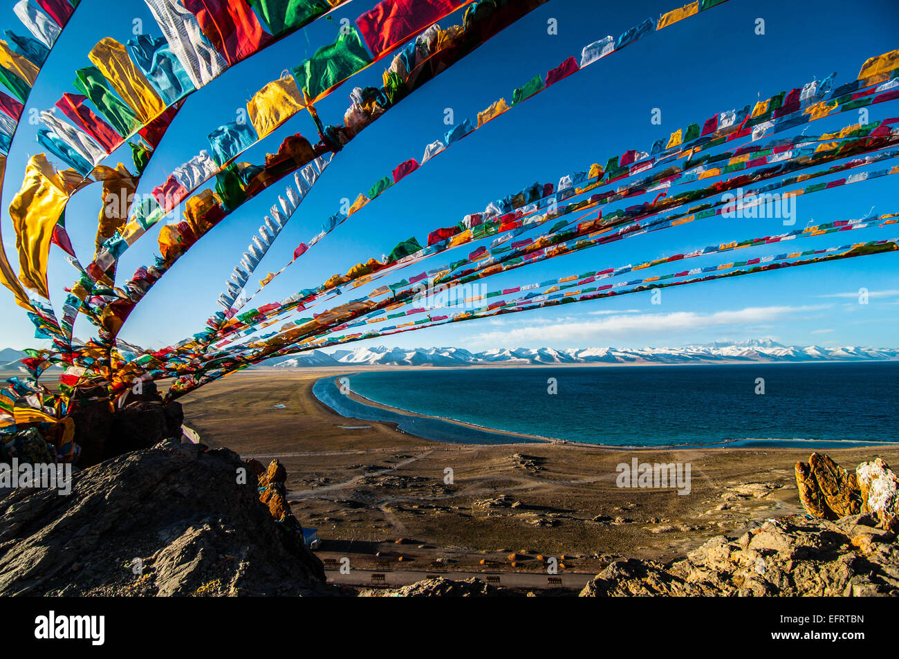 Viaggio in Tibet. Foto Stock