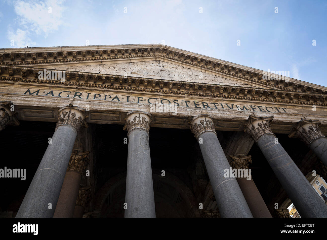 Il Pantheon romano. Roma, Italia Foto Stock