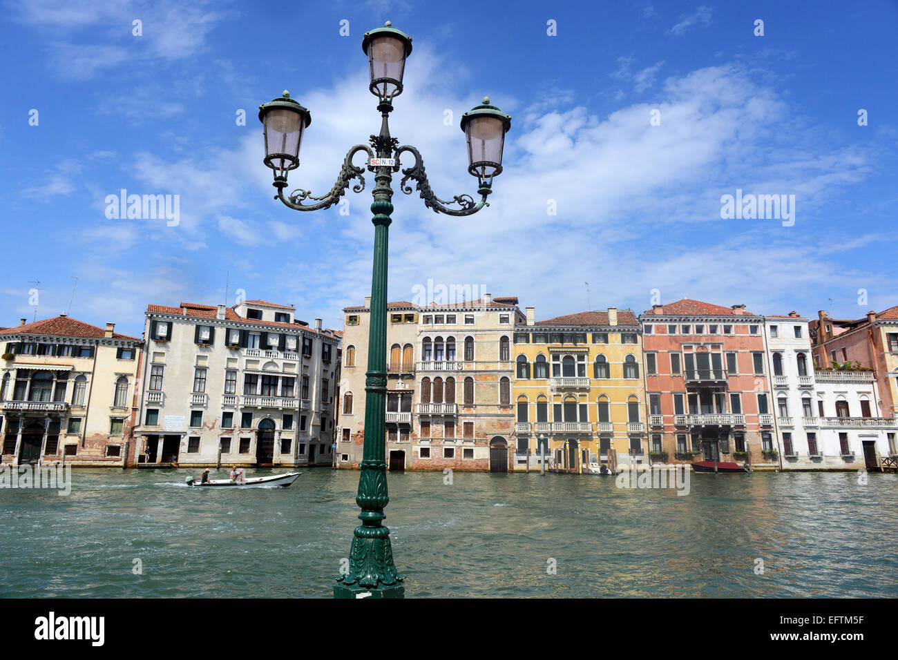 Grand Canal, Venezia, Italia Foto Stock