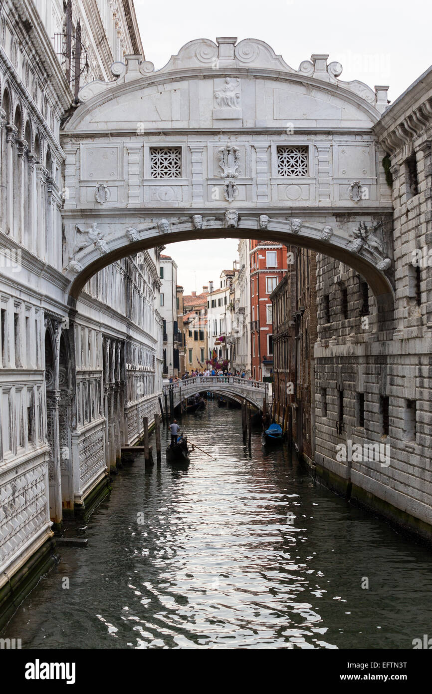 Ponte dei Sospiri. Ponte dei Sospiri. Venezia, Italia. Foto Stock