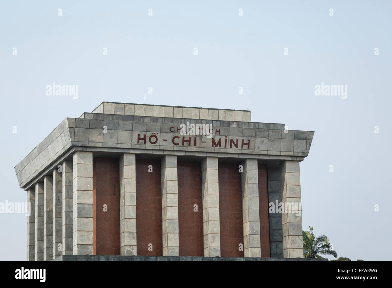 Mausoleo di Ho Chi Minh, Hanoi, Vietnam. Foto Stock
