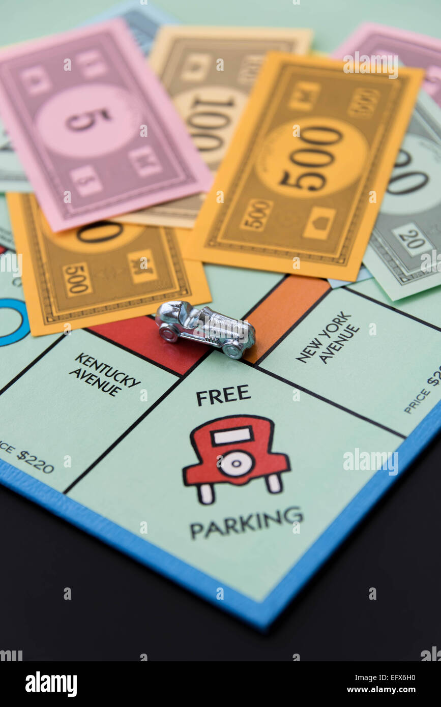 Febbraio 8, 2015 - Houston, TX, Stati Uniti d'America. Auto di monopolio sul parcheggio gratuito Foto Stock