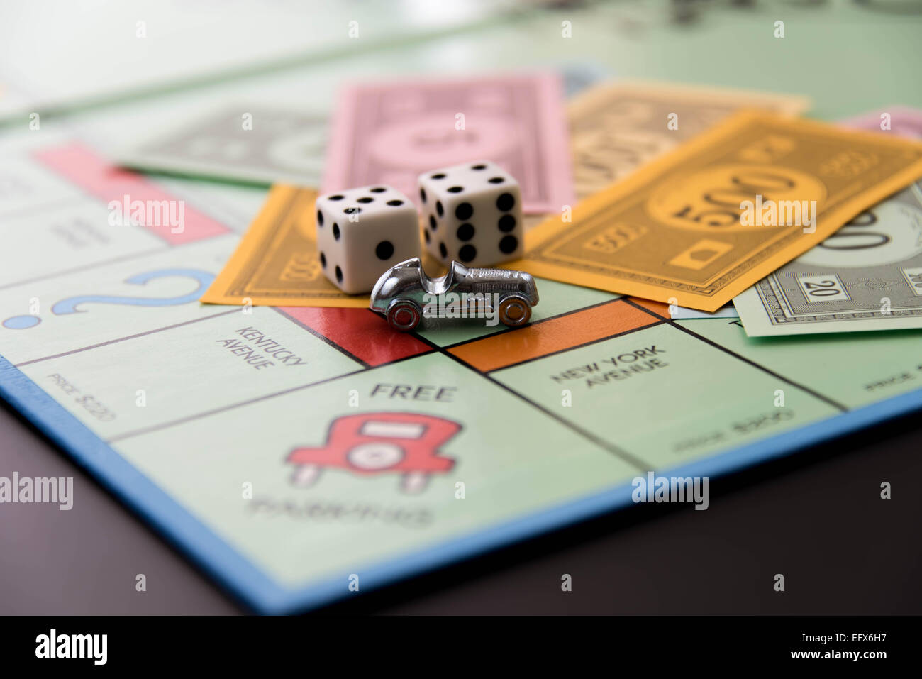 Febbraio 8, 2015 - Houston, TX, Stati Uniti d'America. Auto di monopolio sul parcheggio gratuito Foto Stock