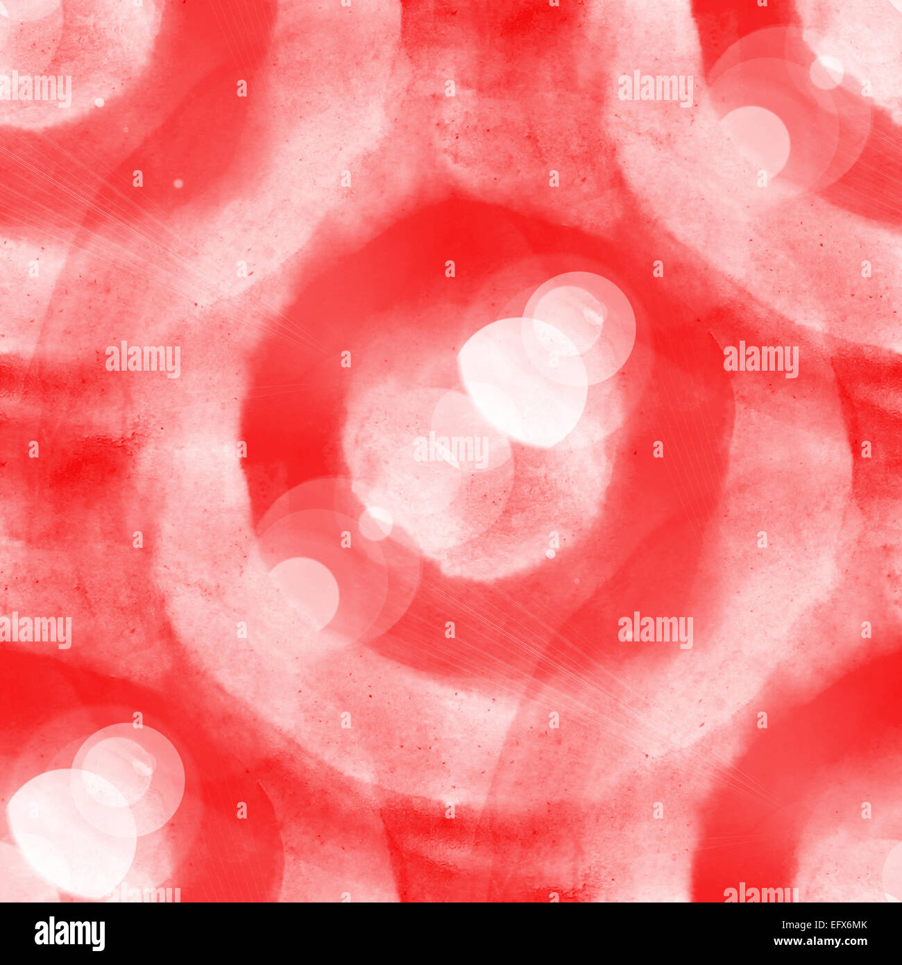Bokeh abstract rosa, rosso, blu acquerello senza cuciture a mano di texture Foto Stock