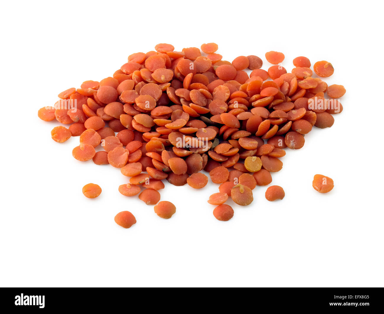 lenticchie rosse Foto Stock