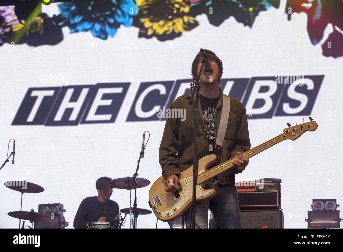 Boardmasters 2014 - Giorno 4 - Prestazioni - I presepi con: i presepi,Ryan Jarman,Gary Jarman,Ross Jarman dove: Newquay, Regno Unito quando: 09 Ago 2014 Foto Stock