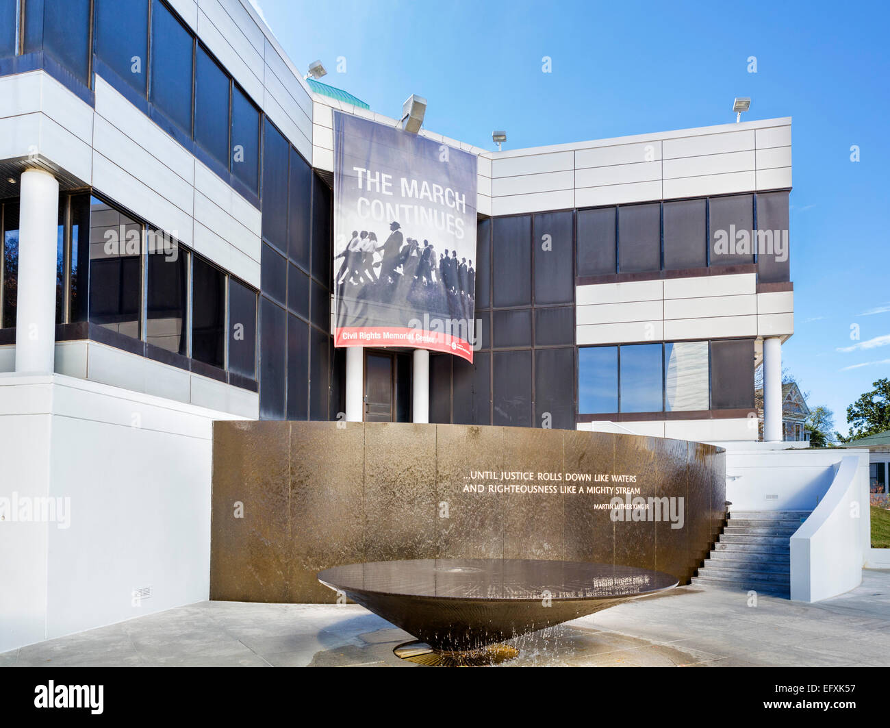 I diritti civili Memorial Centre, Montgomery, Alabama, STATI UNITI D'AMERICA Foto Stock