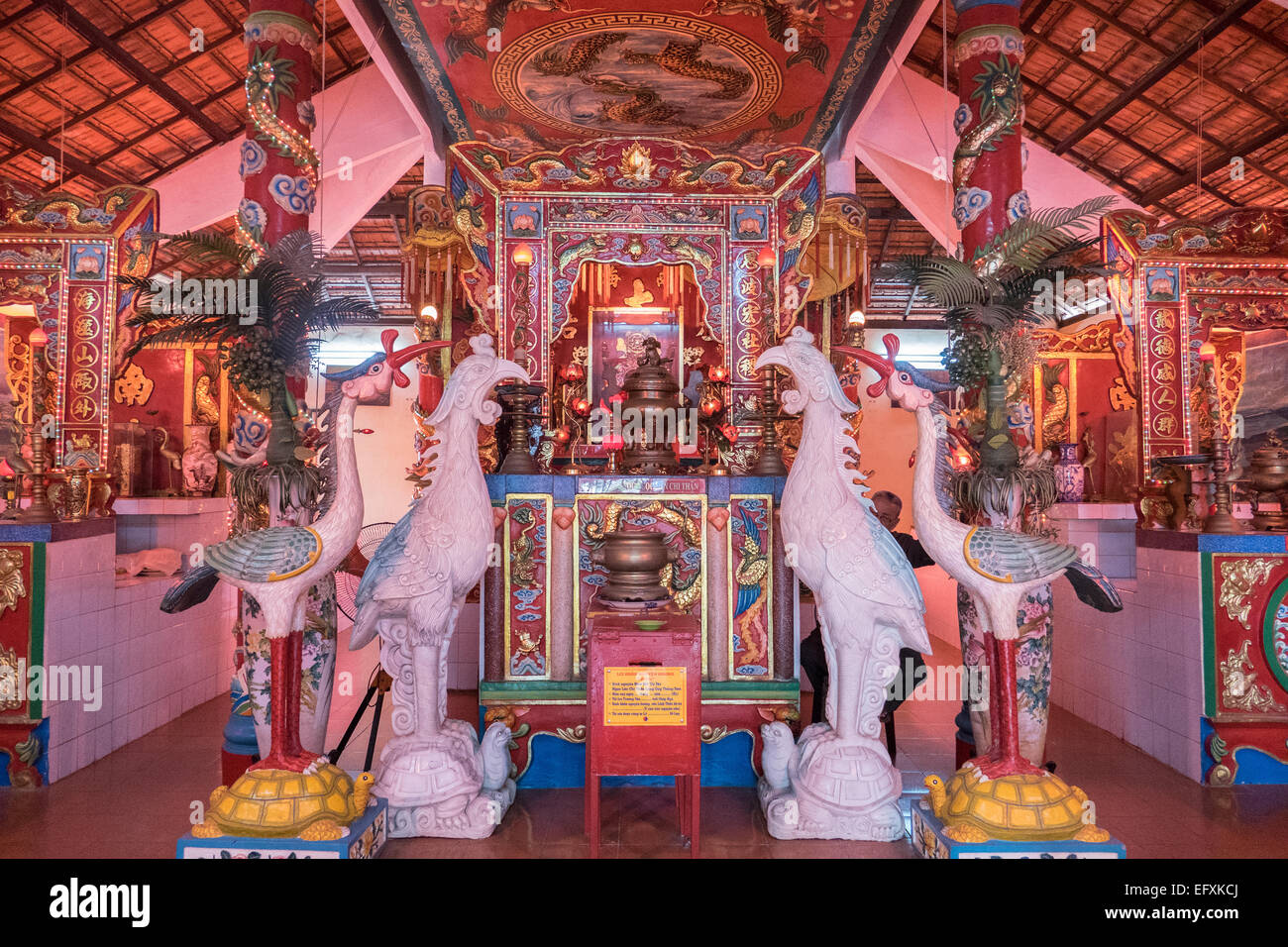 Il Vietnam, Vung Tau, Thang Tam tempio di Dio Foto Stock