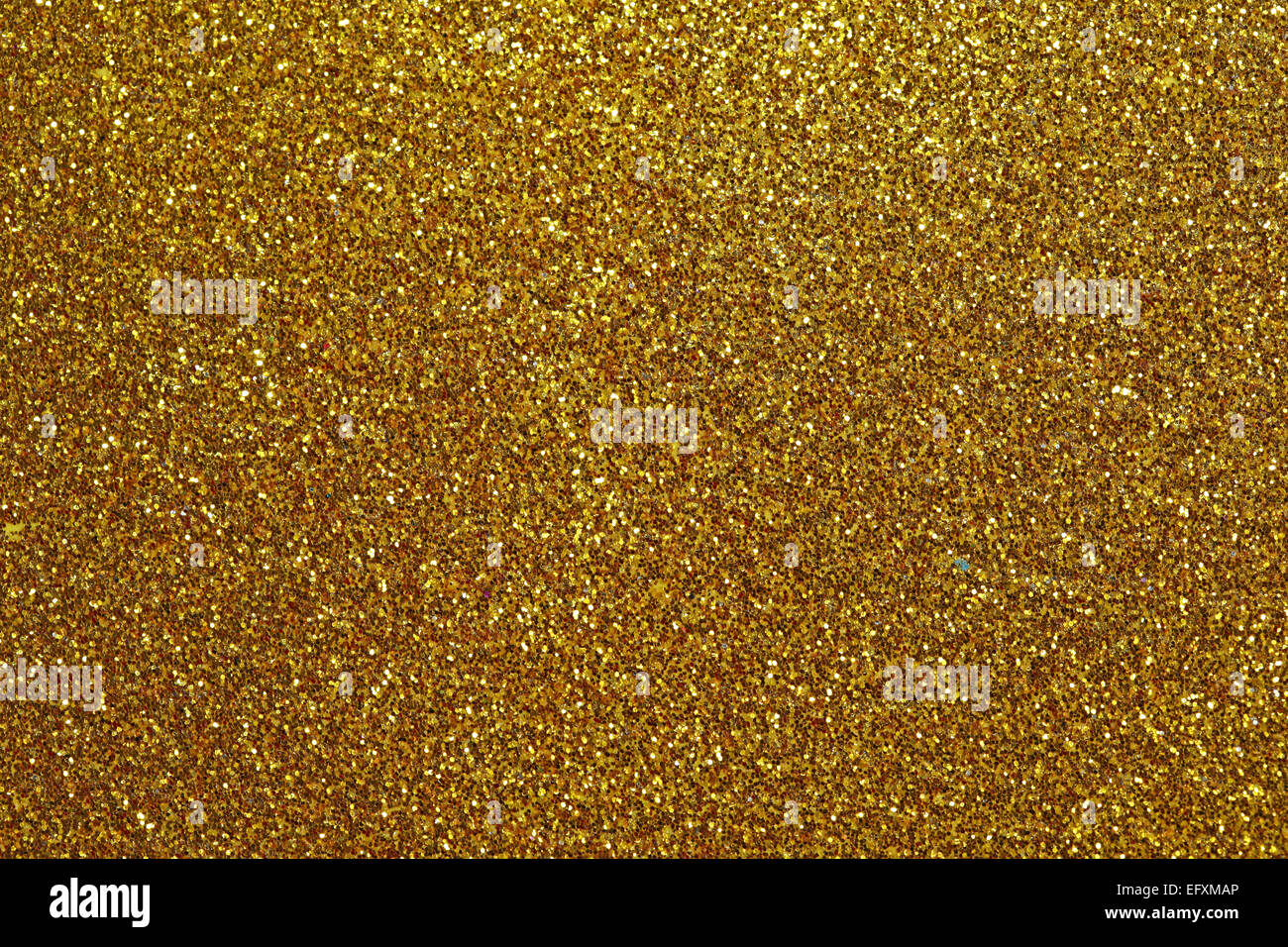 Glitter per la tessitura o sullo sfondo - oro Foto Stock
