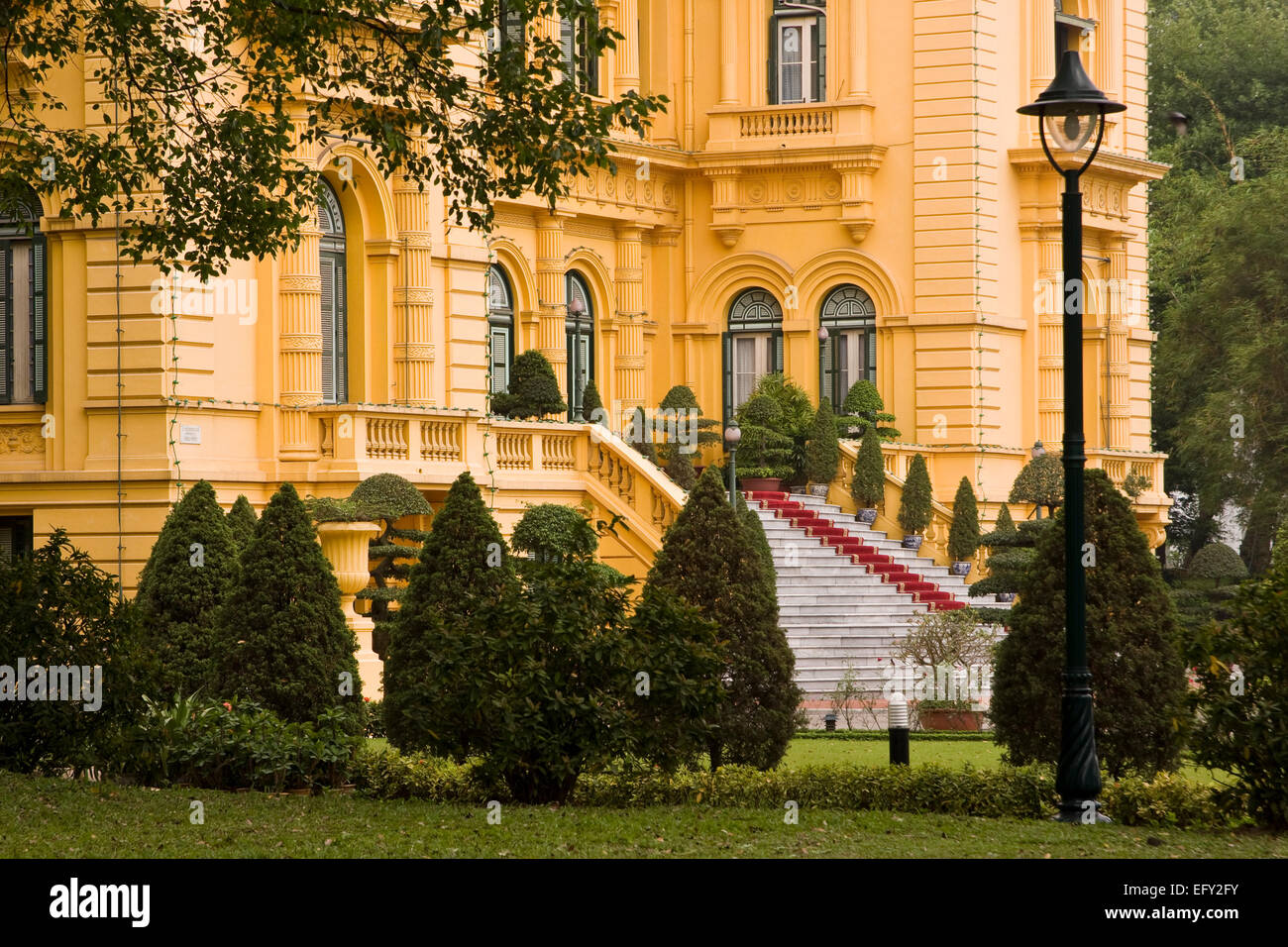 Palazzo Presidenziale, Hanoi, Vietnam Asia Foto Stock