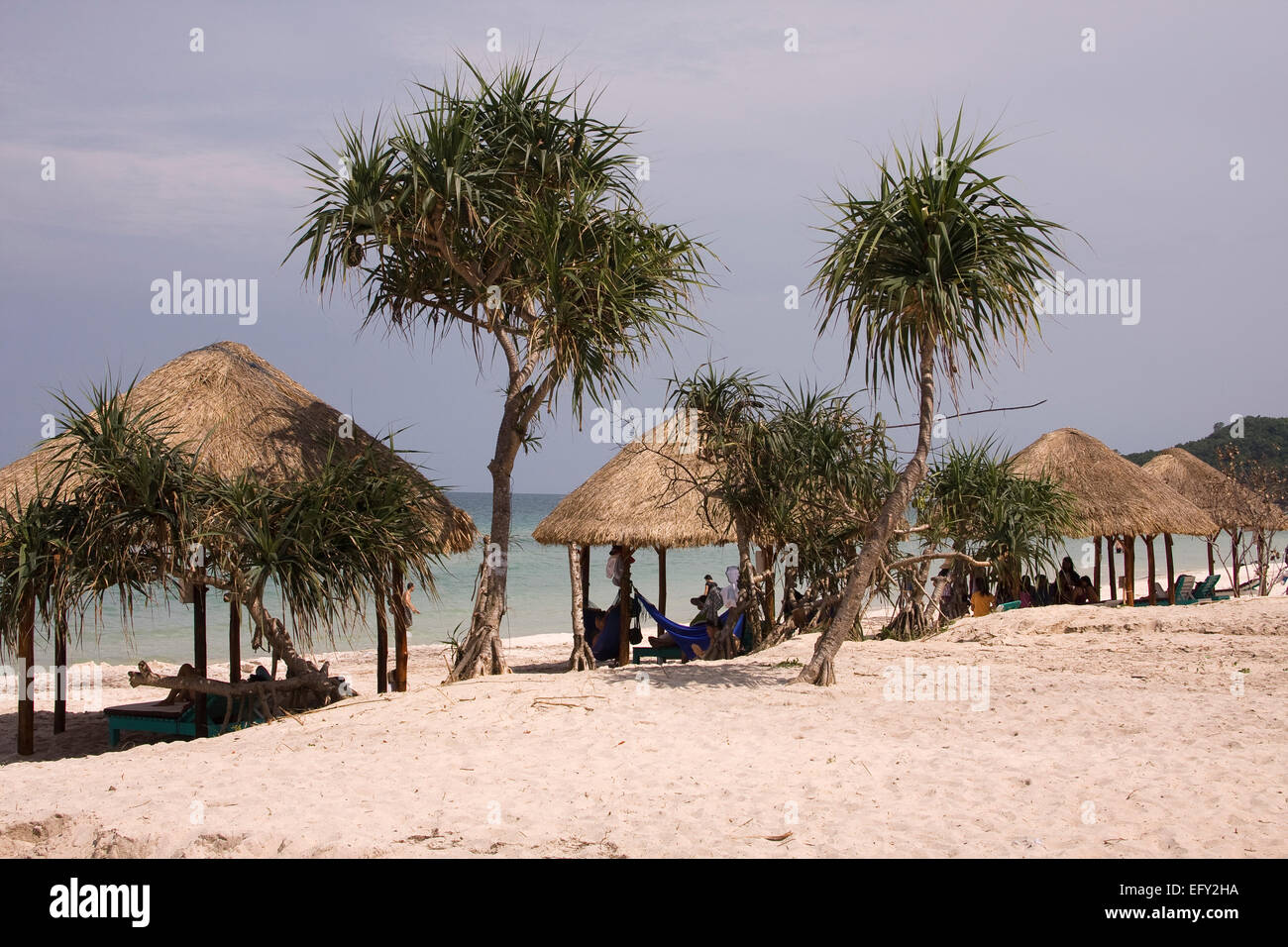 Bai Sao Beach, Pacific Beach nel sud dell'isola di Phu Quoc, Vietnam, Asia sud-orientale, Asia Foto Stock