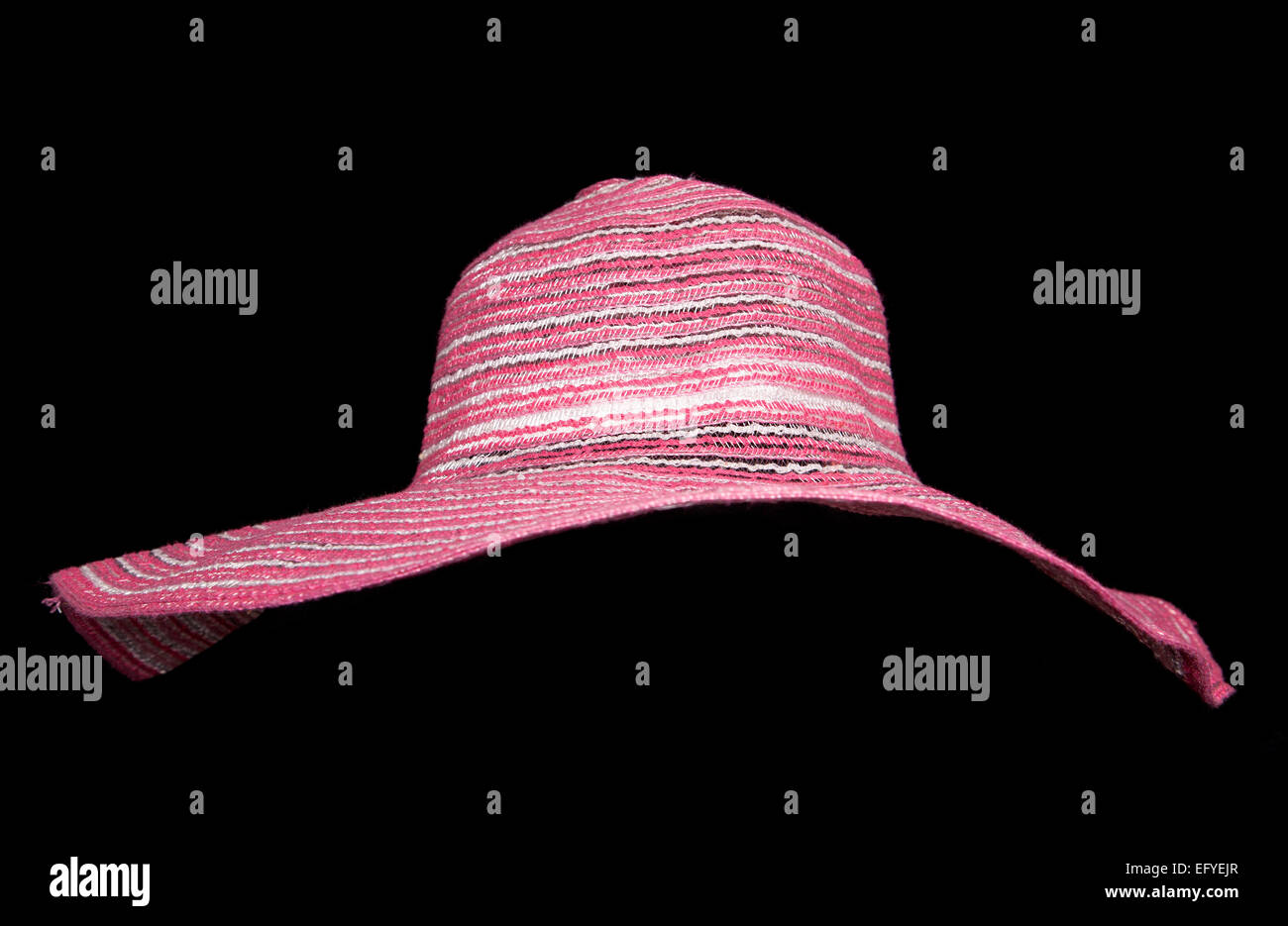 Rosa sole estivo hat intaglio Foto Stock