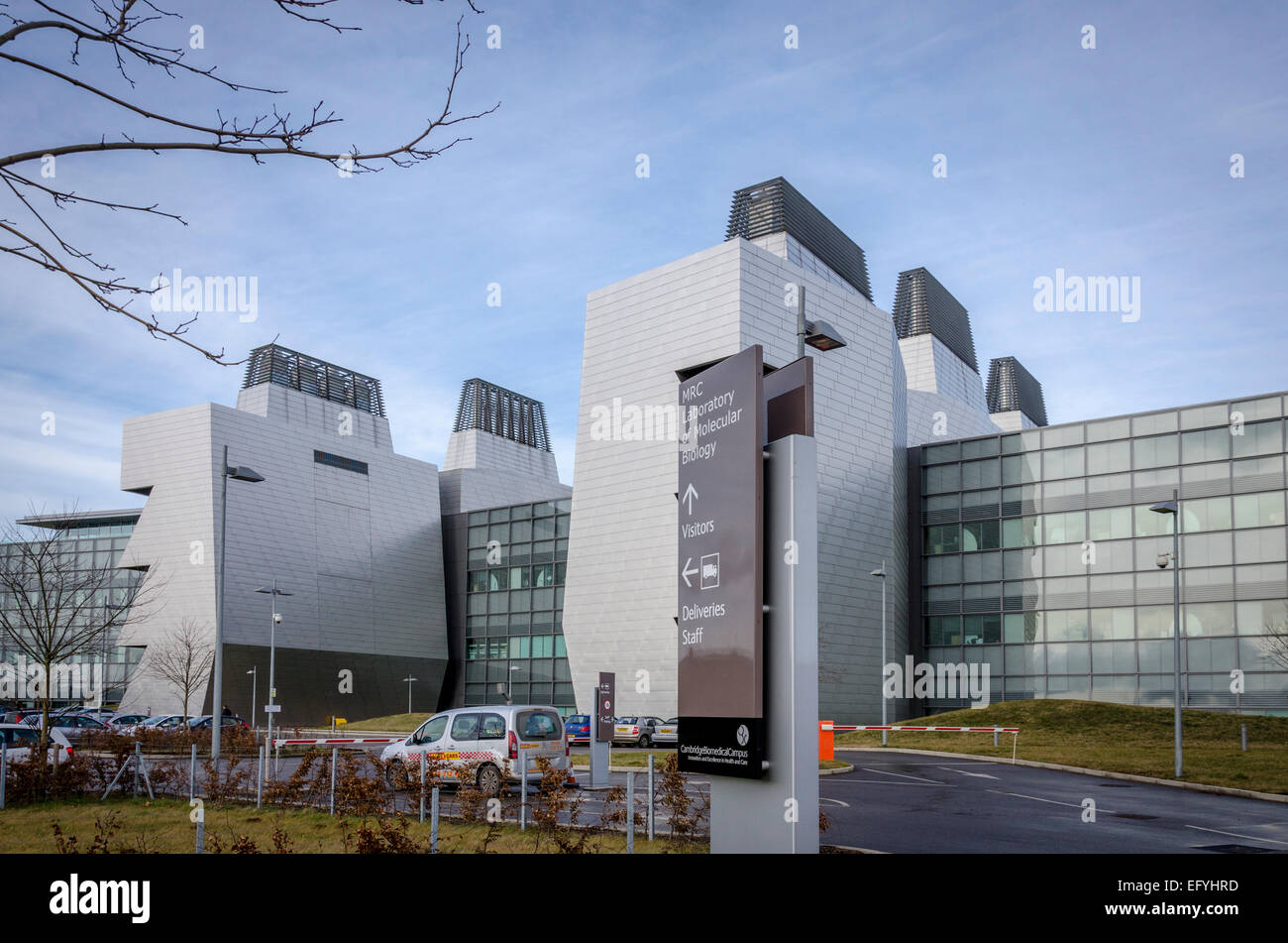 MRC - Laboratorio di Biologia Molecolare sul sito di Cambridge Campus Biomedico. Cambridge, Regno Unito Foto Stock