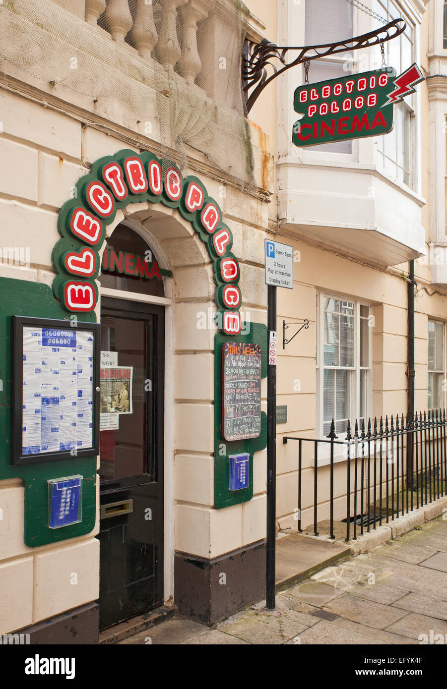 Il Palazzo elettrico Cinema, Hastings. Foto Stock