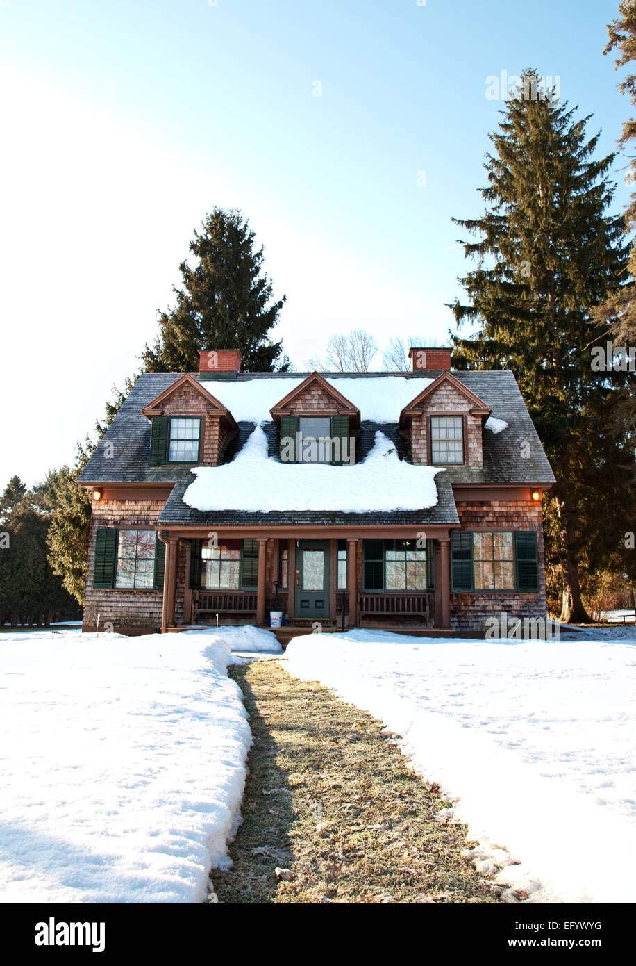 Deserto home in inverno Foto Stock