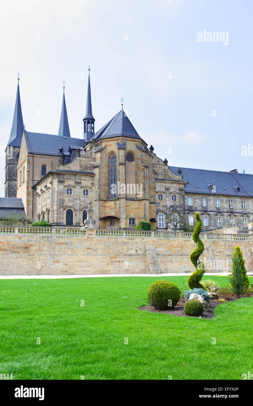 Ex monastero benedettino di Bamberg, Baviera, Germania Foto Stock